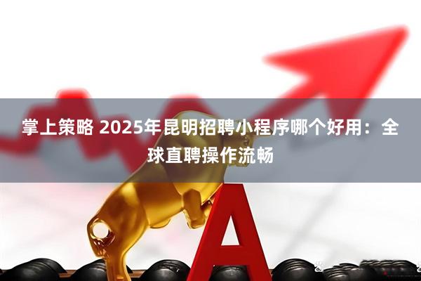 掌上策略 2025年昆明招聘小程序哪个好用：全球直聘操作流畅